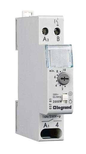 LEGRAND RexEMPlus Treppenlichtzeitschalter, elek tronisch, 230V, 0,5-10 Min., 1M   – 003701