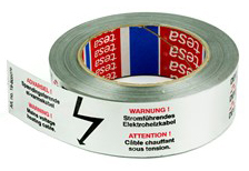 ALVA Aluklebeband 38mm/50m Temperaturbeständig bis 160C - ACHEIZBRALUKB