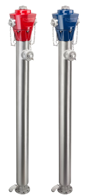 HAWLE Hawle Niro-Überflurhydrant Fig.5151H4 PN10/16 DN80 RD 1.5m CCB Kopf rot   – 5006962