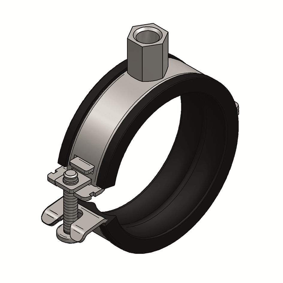 MEFA Rohrschelle SIGMA M8/M10 20 x 1,5 mm 53 - 57 mm  – 14510572