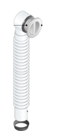 Alva Varia šberlaufrohr flexibel 540mm, Kunststoff, Weiá - AQARVARSS1E1