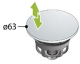 Alva Varia Ventilstopfen für AQARVAAVC8S - AQARVAE2.6