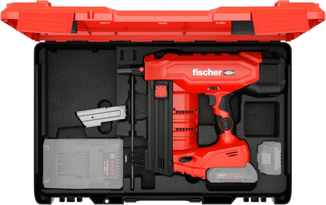 FISCHER DÜBEL Batteriebetriebenes Setzgerät Set FXC 85 (inkl. Akku und Ladegerät)  – 567478
