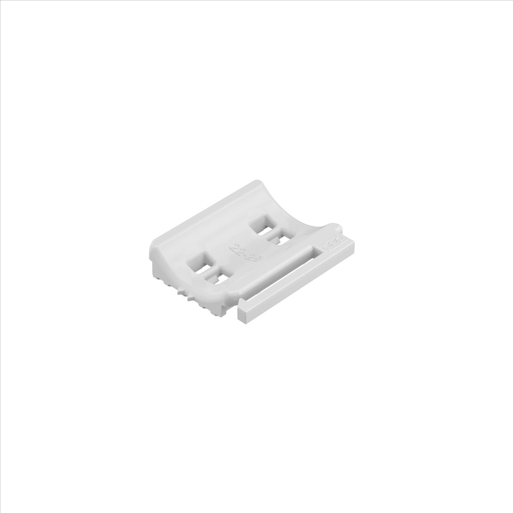 OBO Universal-Gegenwanne kombinierbar zur Do ppelwanne 22-28mm Polypropylen lichtgrau  – 1198028