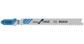 BOSCH POWER TOOLS 5 Stichsägeblätter T 118 B  – 2 608 631 014