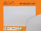 Alva IR-Paneel Decke 1050 Watt SET incl. Montagebgel-/Magneten, 100x90x1,8cm - IRP-DELUXECSET1050