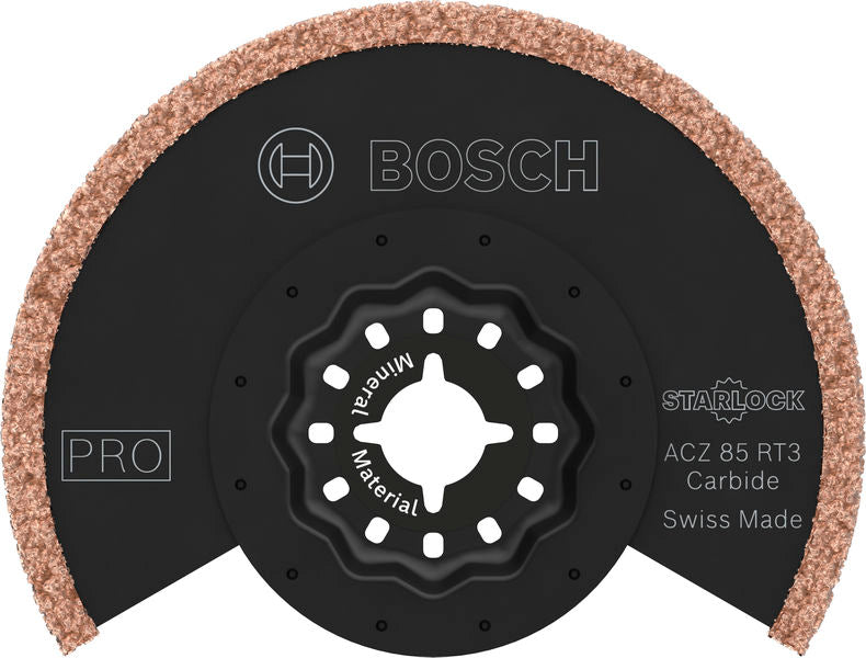 BOSCH POWER TOOLS PRO ACZ 85 RT3 Blatt für Multifunktionsw erkzeuge, 85 x 2.5 mm  – 2 608 669 120