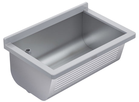 KWC AUSTRIA KWC Sirius Waschtrog 700x328x460mm Wandmont., CNS, seidenm., o Überlauf   – 2030045749
