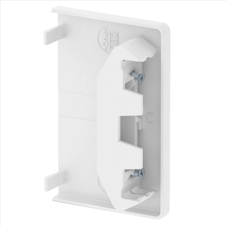 OBO Endstück 70x110mm Polyvinylchlorid reinw eiß RAL 9010  – 6274370