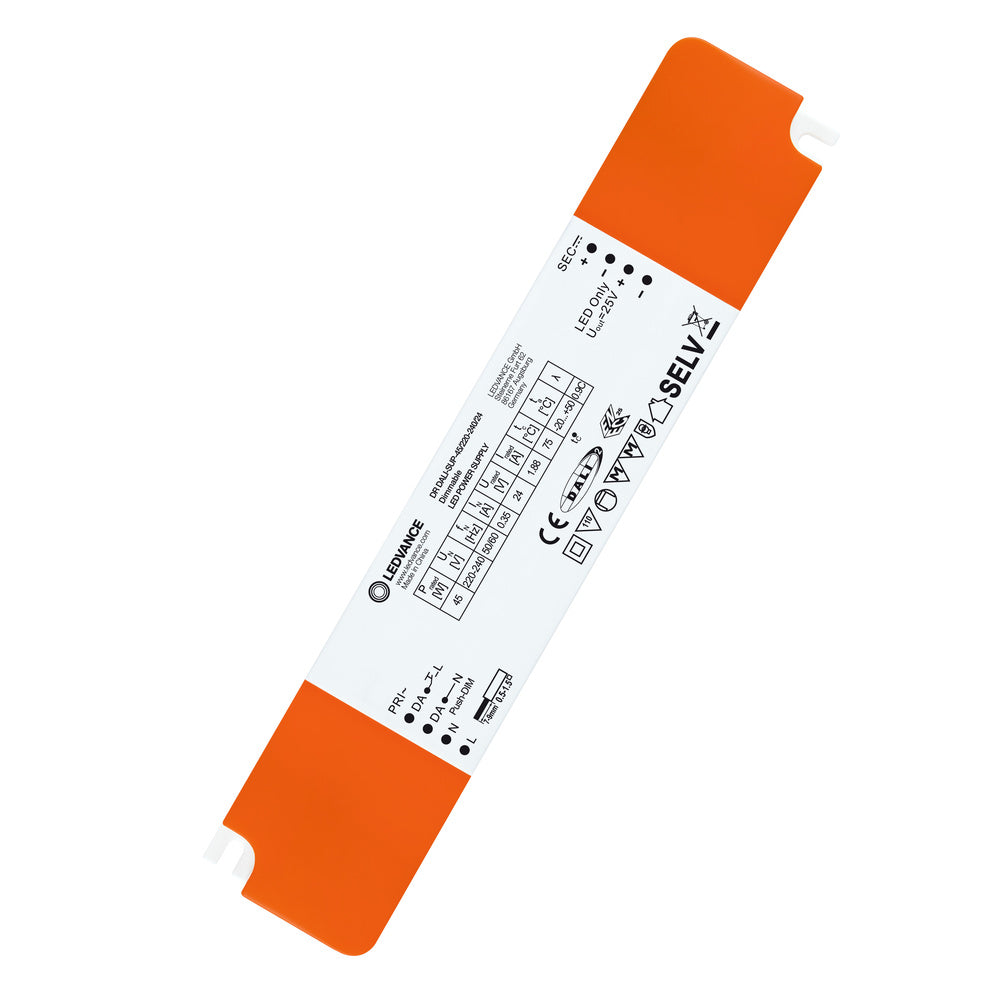 LEDVANCE LED DRIVER DALI SUPERIOR -45/220-240/24  – 4058075421820