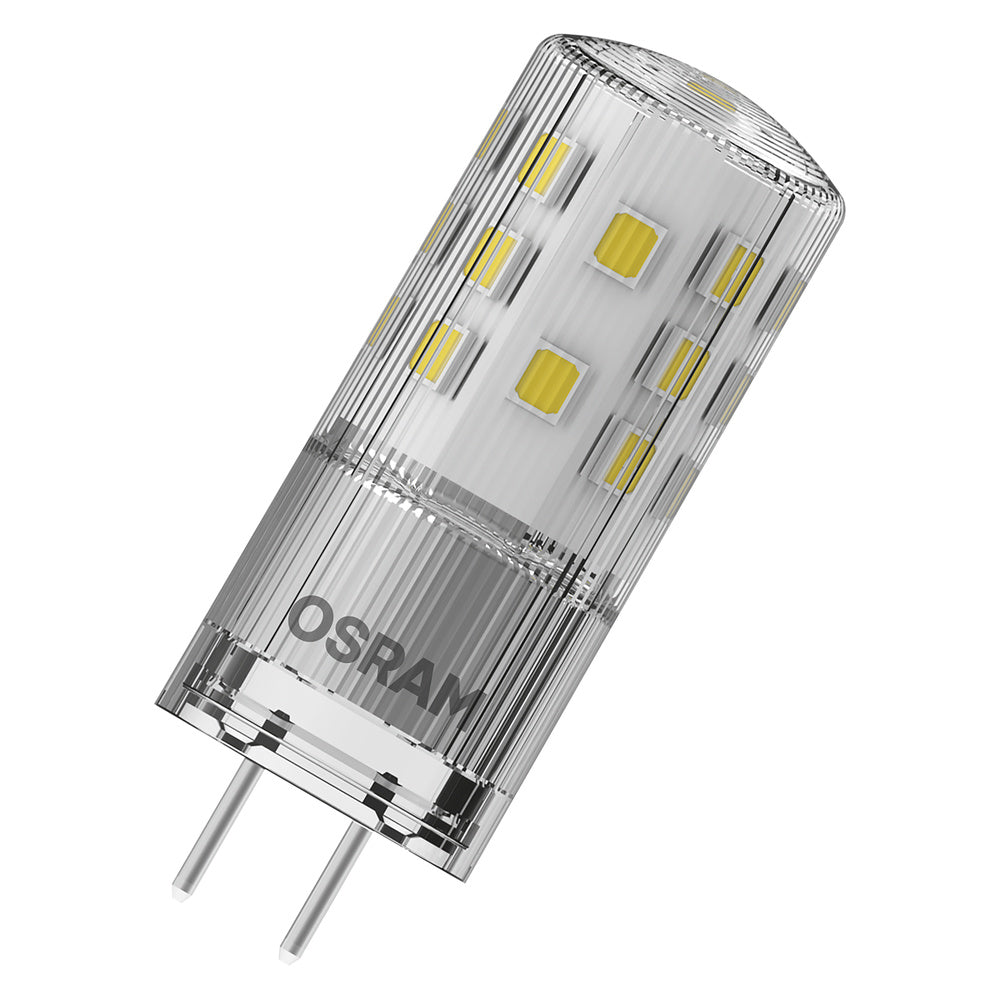 Ledvance LED PIN 12 V DIM 3.8W 827 Clear GY6.35  – 4058075607255