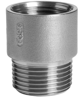 ALVA Edelstahl-Hahnverlängerung DN15 L=20mm - 525E.1/2.20