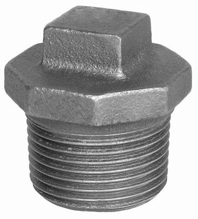 FISCHER GEORG FITTINGS Pfropfen Fig. 290 1/8" Stahl (VZ Ausführung = galvanisch VZ)   – 770290201