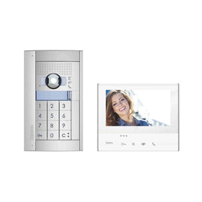 BTICINO Flex'ONE Video-Set mit Türstation SFERA inkl. Codelock + CLASSE300 X13E  – 905217