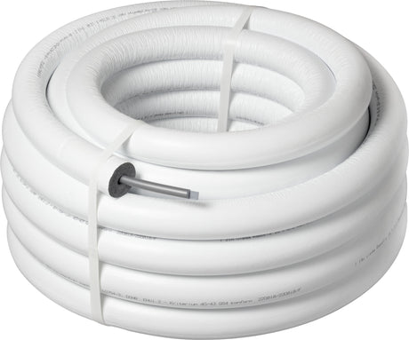 VIEGA Viega Mehrschichtverbundrohr Raxofix 5302.38 25x2,7 mit 26 mm Dämmung weiß  – 816 636