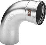 VIEGA Viega Bogen 90 Grad mit SC Temponox XL 1716.1XL in 88,9mm Stahl nichtrostend  – 809 812