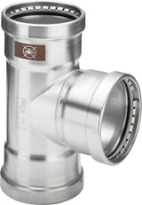VIEGA Viega T-Stück mit SC Temponox XL 1718XL in 108,0x54x108,0mm Stahl nichtrostend  – 810 818
