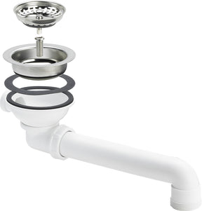 VIEGA Viega Ablaufventilset 7139.15 in Kunststoff weiss   – 578 886