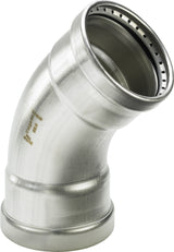 VIEGA Viega Bogen Sanpress Inox XL 2326XL in 76,1mm Edelstahl   – 482 657