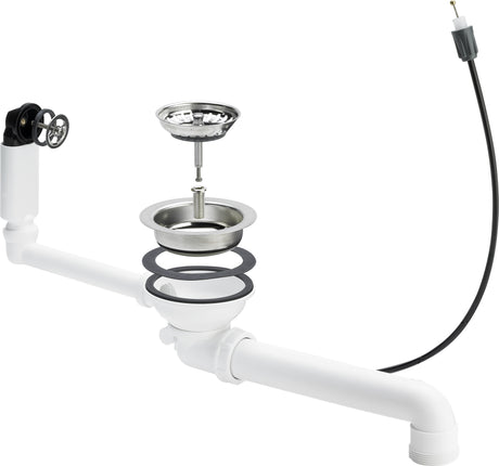 VIEGA Viega Ablaufventilset 7139.162 in Kunststoff weiss   – 678 579