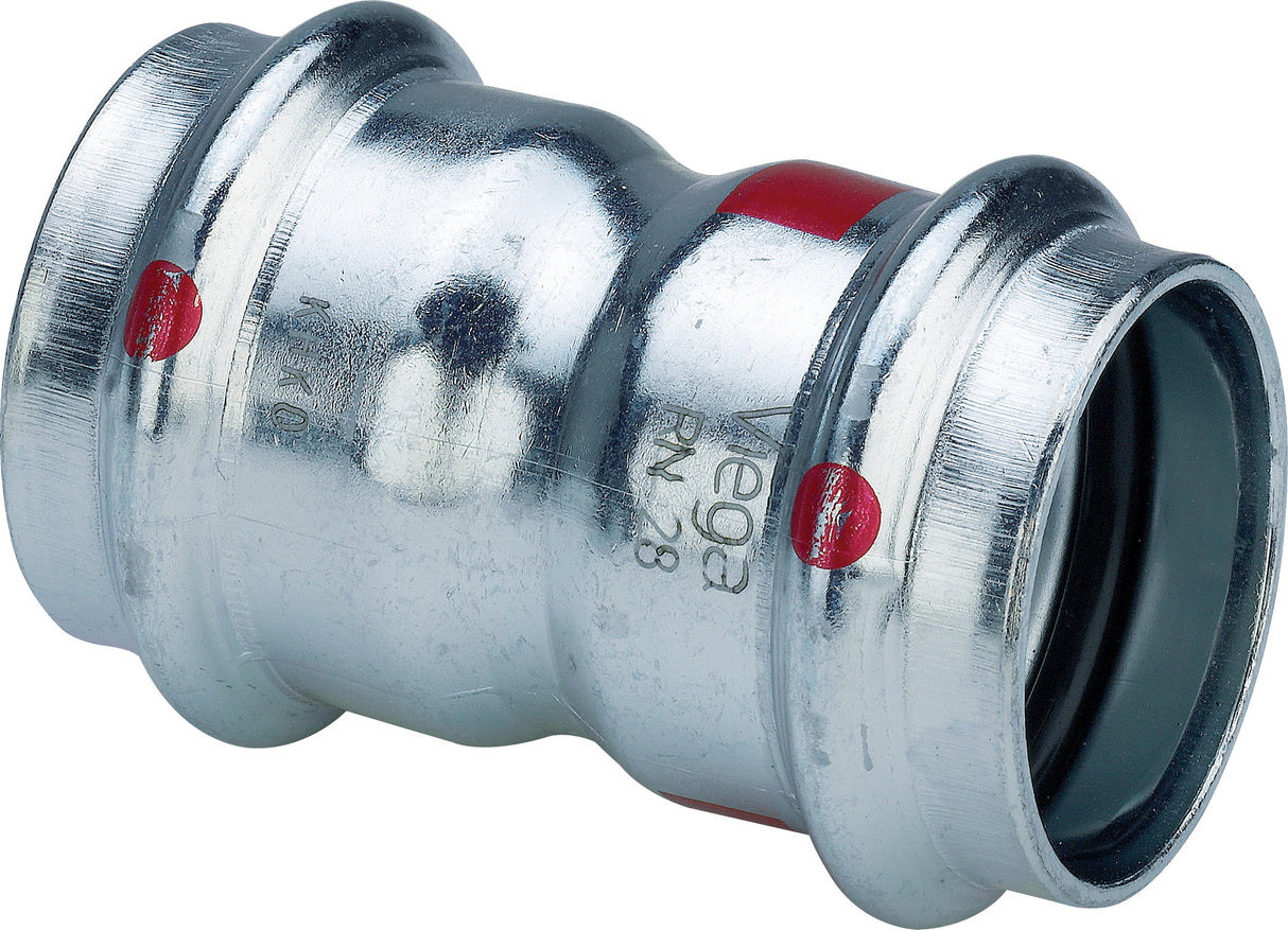 VIEGA Viega Muffe mit SC Prestabo 1115 in 28mm Stahl verzinkt   – 558 017