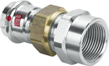 VIEGA Viega Verschraubung mit SC Prestabo 1162 in 42mm x Rp1 1/2 Stahl verzinkt   – 643 508