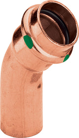 VIEGA Viega Bogen 45 Grad mit SC Profipress 2426.1 in 15mm Kupfer   – 292 508