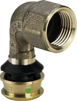 VIEGA Viega Bogen mit SC Raxofix 5314.11 in 20mm x R1/2 Siliziumbronze   – 646 110