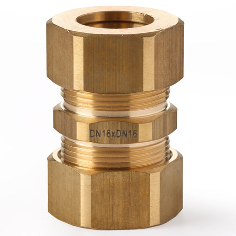 Alva Verbindungstechnik Wellrohrverschr. isiclick plus, gerade DN16 x DN16 - ALK16.16