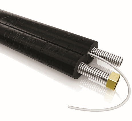 Alva Isoliertes Edelstahlwellrohr DN 25 Aeroline, 25x13 mm, L:25 m OVS - ALINEX25.25