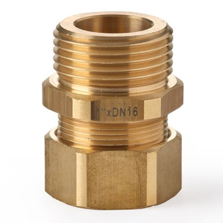 Alva Verbindungstechnik Wellrohrverschr. isiclick plus, für DN20 x 1" AG - ALK20.1.AG