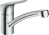 HANSGROHE HG Logis Spültischmischer Schwenkauslauf drucklos chrom  – 71831000