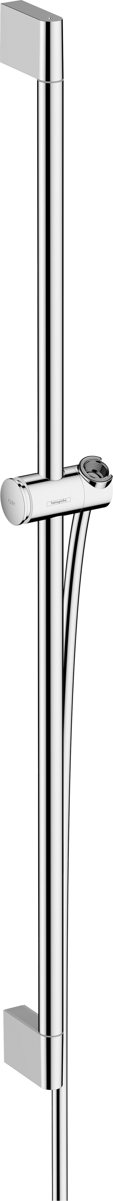 HANSGROHE HG Brausestange Unica/Pulsify 900mm mit Push Schieber und Brauseschlauch chrom  – 24401000
