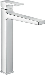 HANSGROHE HG Metropol Waschtischmischer 260 chrom mit Push-Open Ablaufgarnitur   – 32512000