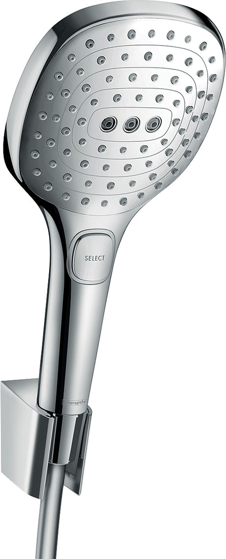 HANSGROHE HG Raindance Select E 120 Brausenset Porter"S chrom mit 1250mm Brauseschlauch  – 26700000