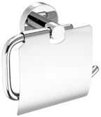ALVA Una Toilettenpapierhalter mit Bügel und Deckel, Chrom