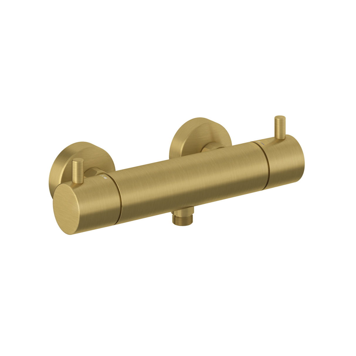 KLUDI Kludi Bozz Therm.-Brausearmatur ohne Brausegarnitur brushed gold  – 35203N038
