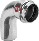 VIEGA Viega Bogen 90 Grad mit SC Prestabo 1116.1 in 54mm Stahl verzinkt   – 558 253