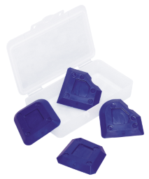 ALVA Fugenspachtel-Set 4-teilig für Dichtstoffe