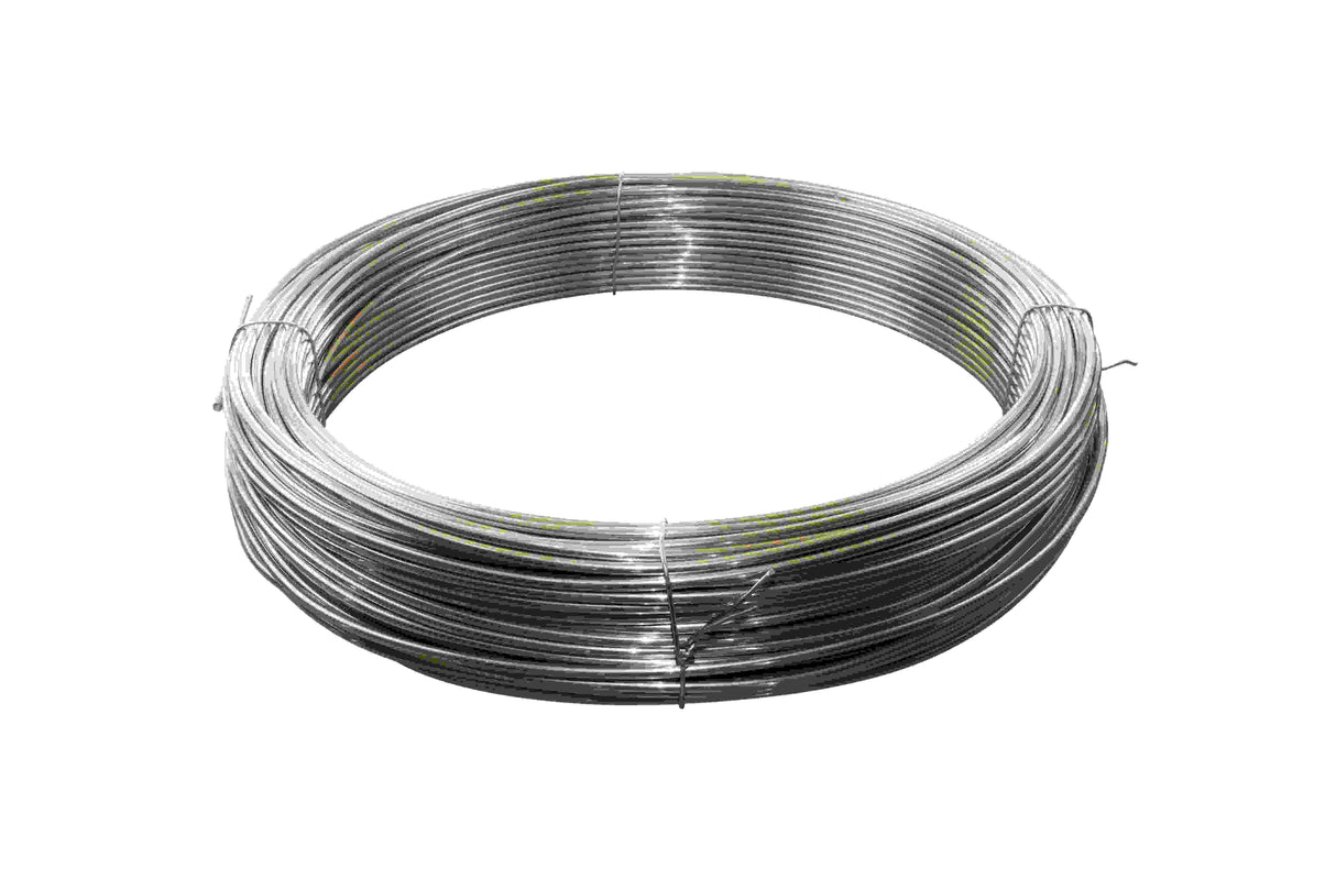 OBERMOSER Runddraht Ø10mm Alu weich 20 kg Ringe  – BLDRAL10W
