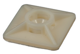 Alva Kabelbinder Klebesockel natur 19x19 mm fr max. Kabelbinder-Breite 3,6 mm - KBSOCK19X19NA