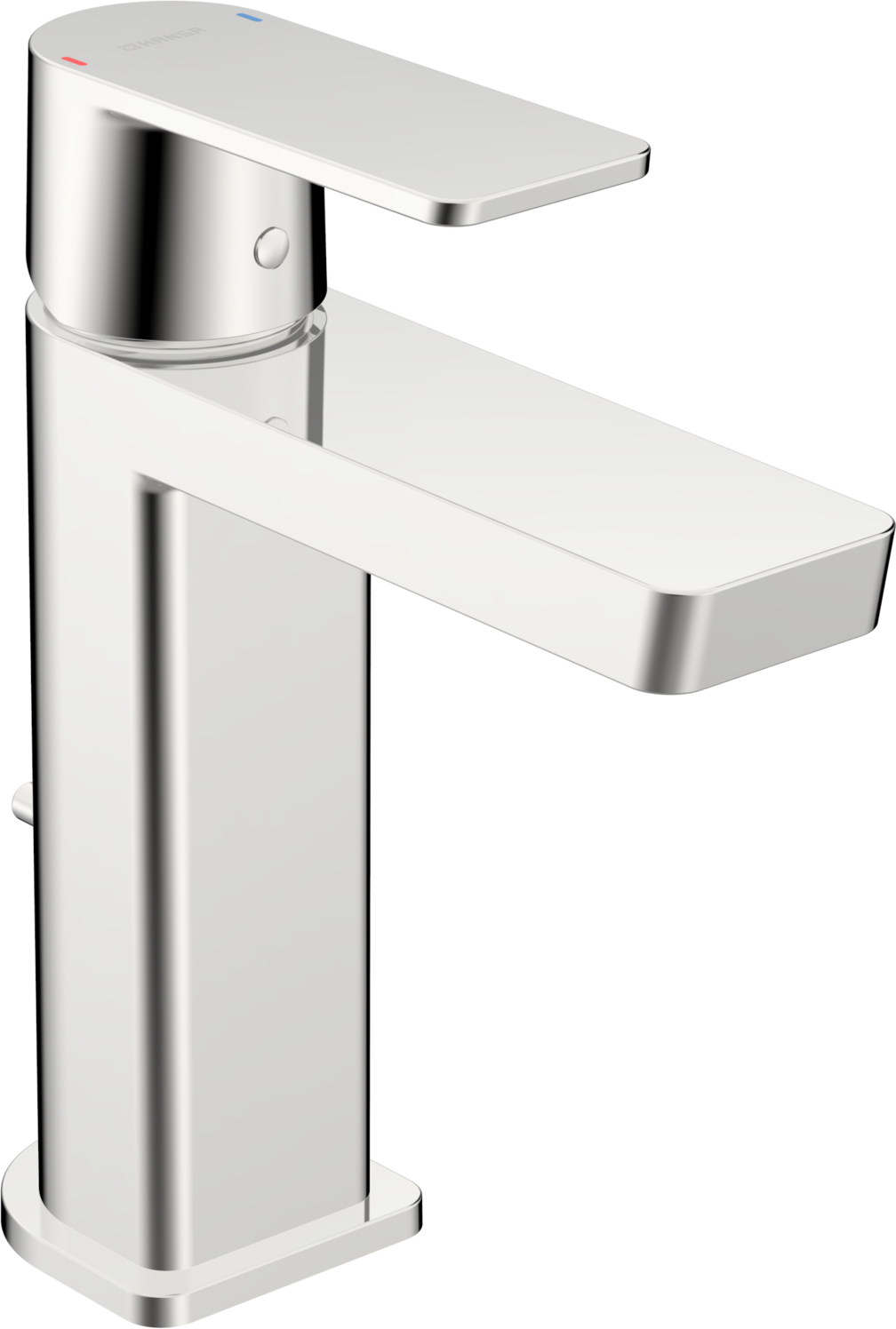 HANSA Hansa Stela EH-Waschtischbatterie Zugst.Ablgarn. Ausld.14,7cm chrom   – 5718 2273