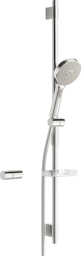 HANSA Hansa Wandstangenset Hansaactivejet 8437 0130 grau/chrom   – 8437 0130