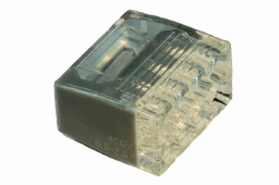 Alva Mini Verbindungsdosenklemme 8-polig 0,5... 2,5 mm2, transparent/lichtgrau - DOK8MINI