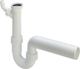 Alva Siphon DN40x6/4" f.Sple WG-Anschl. Kunststoff weiss - AC100.40