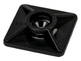 Alva Kabelbinder Klebesockel schwarz 27x27 mm fr max. Kabelbinder-Breite 4,8 mm - KBSOCK27X27SW