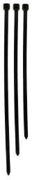 Alva Kabelbinder schwarz, UV-best„ndig 100 x 2,5 mm - KB2.5X100SW