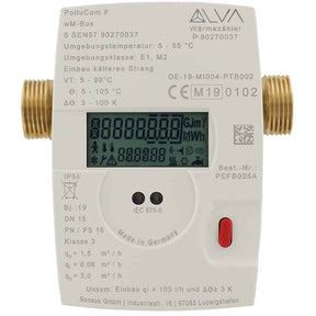 Alva Wärmemengenzähler PCF qp 0,6 wM-Bus G3/4" für R1/2" BL:110 inkl. EG - ALWMZ0.6KOM