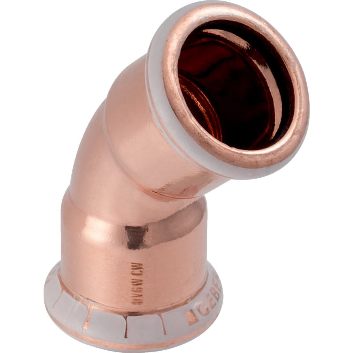 GEBERIT GE Mapress Kupfer Bogen 45 Gr. d 42mm  – 60607