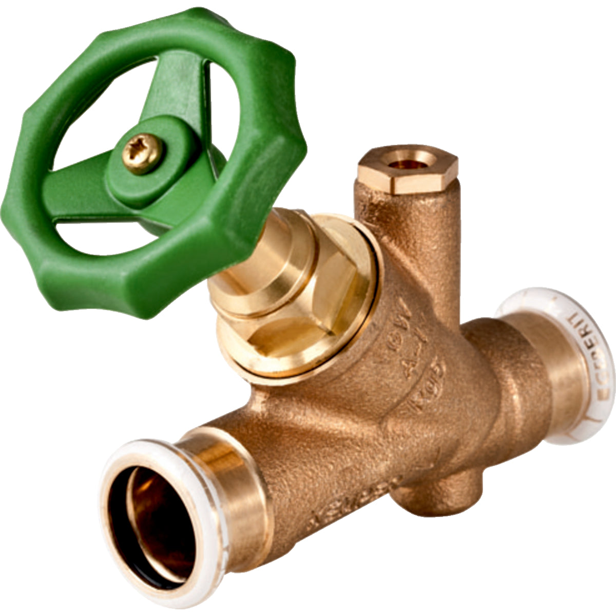 GEBERIT GE Mapress Schraegsitzventil Rotguss d35mm  – 94886